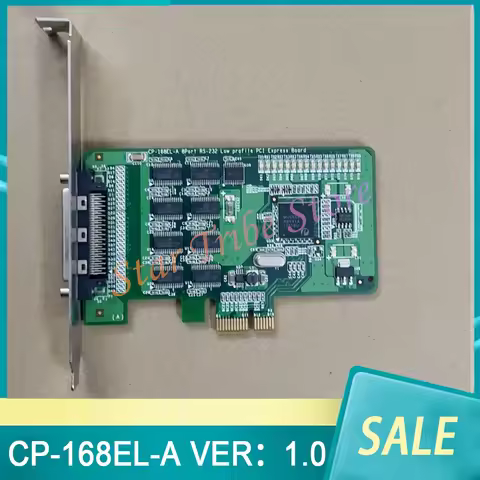 CP-168EL-A VER：1.0 8 Port RS-232 PCI Express Card Acquisition Card