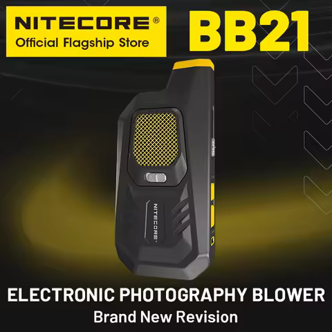 NITECORE BB21 Electric Camera Air Blower 2.7 kPa Photography Len Sensor Cleaner for Canon Nikon Sony