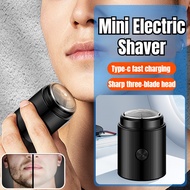 Men Travel Portable Mini Shaver Small Steel Cannon Electric Shaver Mini Car Shaver