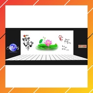 3d painting. stickers for aquariums, arowana fish tanks (back painting)