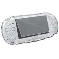 PSP-2000 / PSP-3000 高透明度透明硬殼，展現主機原色 | 前後開口設計，防刮擦，安裝後仍可正常操作，相容於通用周邊配件
