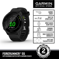 Garmin Forerunner 55 Running Fitness GPS Smartwatch for Runners Black