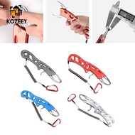 [KOZEEY] Professional Fish Lip Gripper with Rope Fishing Gripper Fish Holder Gear