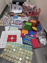 蒙特梭利數學教具/learning plus/早教數學概念/數十/湊十/百數表/加減/小學數學教具套裝