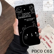 HP Case Latestpoco C65 - Rajacase - cellphone casing poco C65 - Cartoon case Motif - Cellphone prote