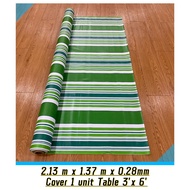 itop Alas Meja 2.13m x 1.37m x 0.28mm Table Cloth Untuk Night Bazaar Pasar Malam