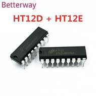 10pcs ( 5PCS HT12D + 5PCS HT12E ) DIP-20 HT-12D HT-12E DIP20，guaranteed quality
