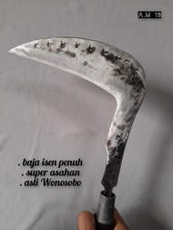 AM19 arit pengaritan ledreng baja isen putih penuh super asahan asli wonosobo