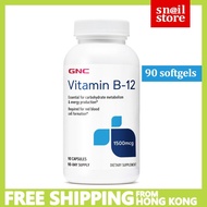 GNC Vitamin B-12 1500mcg (90 Capsules)（EXP 2029）
