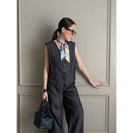Denim Vest (Waist Coat) - Woman At Work