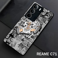 Softcase Glass Glossy For Realme C73 C75 C71 Cassing hp Realme C73 C75 C71-Protective Case hp Realme