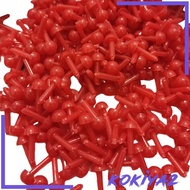 [Kokiya2] Round Eyes and Noses, 3/4/5/6mm Eyes Dolls Eyes for DIY Plush Animal Dolls Craft