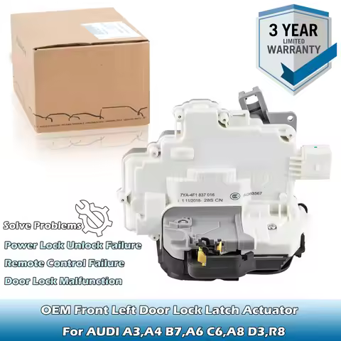 OEM Front Right Door Lock Latch Actuator 4F1837016,4F1837016A,4F1837016E,8E1837016AA For AUDI A3,A4 
