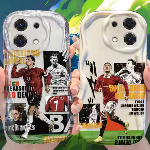 CR7 Case for Xiaomi Redmi Note 14 13 12 11 10 Pro Plus 5G 9 14C 13C 4G 12C 10C 10S A2 A1 Shockproof 