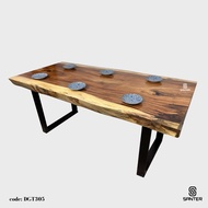 DGT305. Raintree Solid Wood Dining Table (6 to 8 seater)
