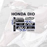 sticker honda Dio สติ๊กเกอร์ติดรถ สกูตเตอร์