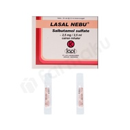 Lasal 2.5 mg Nebules 2.5 ml