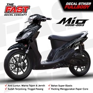TERBARU Decal Mio Smile Full Body Stiker Mio Smile Full Body Racing Custom Striping Yamaha Mio Smile