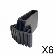[mojotorw7] Ladder Foot Cover Deep Groove Rubber Cap Ladder Non Slip Stabilizer Floor Guard for Tele