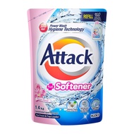 Attack Liquid Detergent + Softener Refill Pack