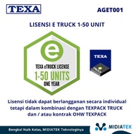 AGET001 - TEXA e truck license 1-50 UNIT