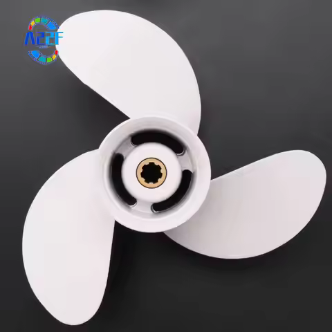 A22F-Boat Propeller 6G1-45943-00-El 8 1/2 X 7 1/2 For Yamaha Outboard Engine 6-8Hp Aluminum Alloy 3 