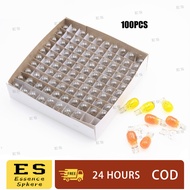 100PCS Motorcycle Light Bulb PEANUT BULB T13 12V 10W universal