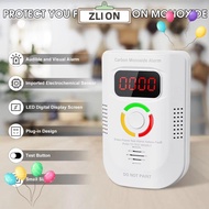 ZLION Carbon Monoxide Detector, Audible and Visual Alarm