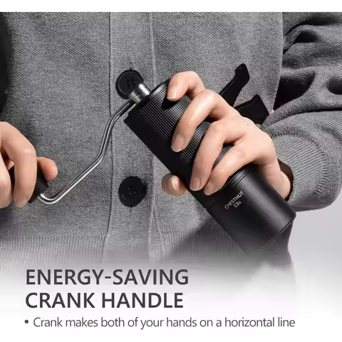 TIMEMORE Chestnut C3S Manual Coffee Grinder Stainless Steel S2C Conical Burr Hand Coffee Grinder for