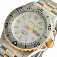 Jam Tangan Pria Seiko Kinetic Diver Dual Tone Stainless Steel SKJ170P1 SKJ170 Original