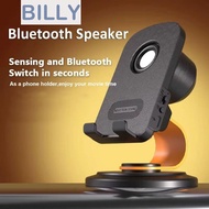 BILLY Smart Bluetooth Speaker, Multi-functional Adjustable 360° Mobile Phone Stand, Bluetooth Induct