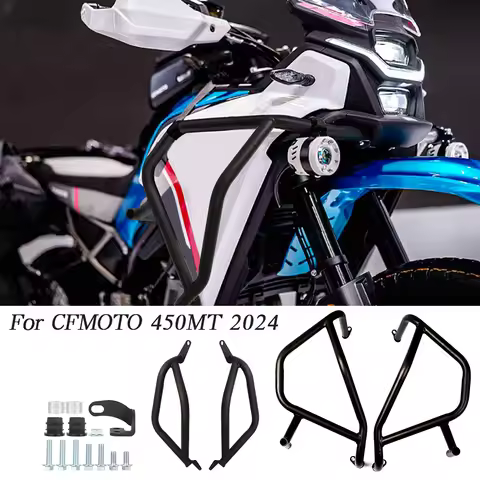 Anti-Crash Bar For CFMOTO 450MT 2024 450 MT Motorcycle Anti-Fall Protection Engine Protective Kit Co