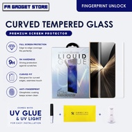 Honor Magic V5 | V3 | V2 | VS 9H UV Liquid Glue Full Glue Curve Edge Tempered Glass Screen Protector