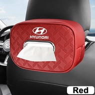 High-capacity Car Interior Tissue Box Kleenex Storage Bag Accessories For Hyundai Stagazer Creta Acc