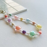 【全館清倉最高折800】朵朵珍珠 手機背帶手機掛繩手機殼防摔鍊