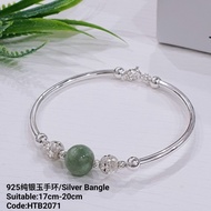 925纯银*玉*手镯(Bangle Silver 925)Gelang tangan perak 925/HTB2071