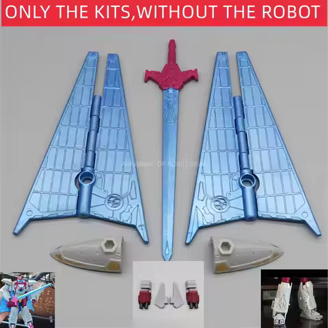 【Big Discount】Sweet Orange/TIM STUDIO 3D DIY Wings Foot Upgrade Kit For Legacy Cybertron Vector Prim