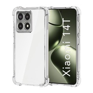 [ส่งจากไทย] เคส TPU นิ่ม สำหรับ Xiaomi Mi14T Mi14Tpro Mi15 Mi15pro Mi15Ultra เคสโทรศัพท์ กันกระแทก ใ