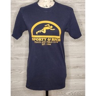 Sportyrich 2026 Summer New Style Sports and Fuyou Track Field Club Short-Sleeved T-Shirt-