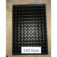 Seedling Tray Semaian/Bekas Semaian 140 Hole/Lubang Tray Plastic Nursery Seed Germination