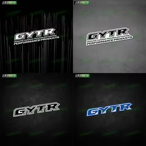 Suitable for Yamaha YZF R1 R3 R6 R7 motorcycle decals GYTR body windshield track reflective waterpro