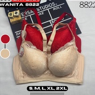 Vantic BRA WOMEN'S BH/ 8822 CUP B WITH UNDERWEAR SIZE 34-40 HOOKS 3 WOMEN'S UNDERWEAR