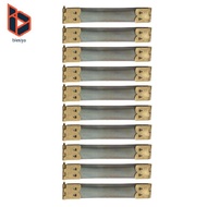 [Blesiya] 10pcs Purse Or Glasses Case Flex Frame Internal Flex Spring Clip Bronze 8cm