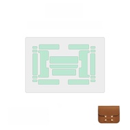 ฟิล์มกันรอยโลหะสำหรับกระเป๋าสตางค์ Constance to Go Slim Wallet ยาวและสั้น HERMES Green Crystal Film