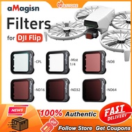 AMagisn DJI Flip Filter Set ND Light Reduction CPL Flip Lens Accessories Drone Accessories