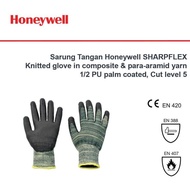 Honeywell Sharpflex Anti-Scratch Lvl. Safety Gloves. 5 - 2232523Sg
