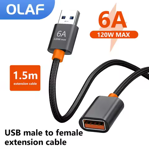 Olaf USB 3.0 / 2.0 Extension Cable USB 3.0 Male To USB 2.0 Female Extension Cable USB Extender For P