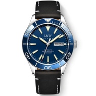 IW CARNIVAL นาฬิกากลไกอัตโนมัติสําหรับชายสายสแตนเลสพร้อมปฏิทิน Noctilucent และกันน้ํา 100 M Swiss Mo