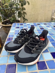 US7 (1+1)adidas Ultraboost 21 'Black Screaming Orange' & PALLADIUM PAMPA LITE+ RCYCL WP+防水靴