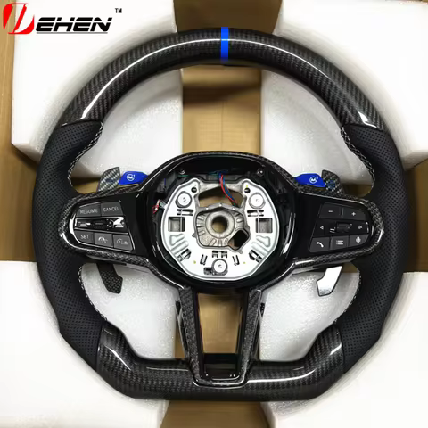 Carbon Fiber Steering Wheel For BMW F30 F10 F15 E70 E71 E60 F80F82 G20 G26 G30 G80 G82 G05 G06 F90 G